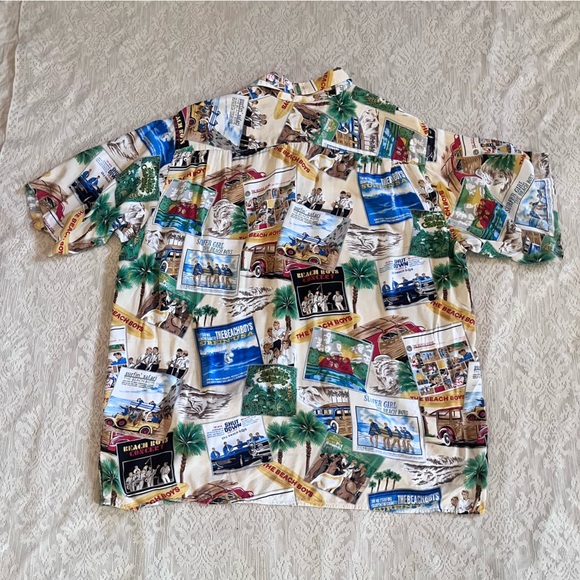 The Beach Boys X Reyn Spooner vacation tropical button up shirt - Picture 9 of 10